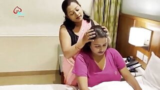 Desi bhabhi in saree cheating on husband with devar