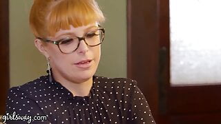 Hot Threesome At The Library With Penny Pax Karla Kush